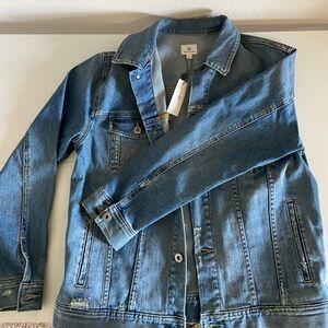 AG Adriano Goldschmied Light Blue Denim Jacket
